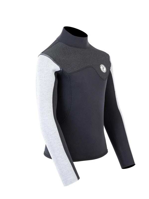 Two Bare Feet Junior Aspect 2.5mm Back Zip Jacket (Black/Grey/Grey) 10 Two Bare Feet Junior Aspect 2.5mm Back Zip Jacket (Black/Grey/Grey) - Image 8