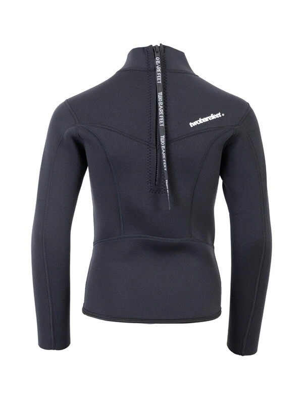 Two Bare Feet Junior Aspect 2.5mm Back Zip Jacket (Black) 7 Two Bare Feet Junior Aspect 2.5mm Back Zip Jacket (Black) - Image 5