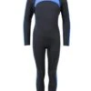 Two Bare Feet Flare 2.5mm Junior Superstretch Wetsuit (Blue) -Dive Master Shop kids flare full blue 1 2