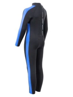 Two Bare Feet Flare 2.5mm Junior Superstretch Wetsuit (Blue) -Dive Master Shop kids flare full blue 4 2