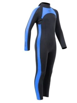 Two Bare Feet Flare 2.5mm Junior Superstretch Wetsuit (Blue) -Dive Master Shop kids flare full blue 8 2
