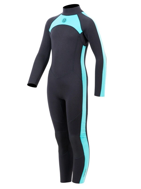 Two Bare Feet Flare 2.5mm Junior Superstretch Wetsuit (Mint) 4 Two Bare Feet Flare 2.5mm Junior Superstretch Wetsuit (Mint) - Image 2