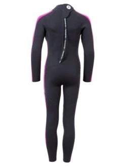 Two Bare Feet Flare 2.5mm Junior Superstretch Wetsuit (Raspberry) -Dive Master Shop kids flare full raspberry 5
