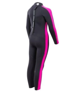 Two Bare Feet Flare 2.5mm Junior Superstretch Wetsuit (Raspberry) -Dive Master Shop kids flare full raspberry 6