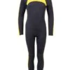 Two Bare Feet Flare 2.5mm Junior Superstretch Wetsuit (Yellow) -Dive Master Shop kids flare full yellow 1
