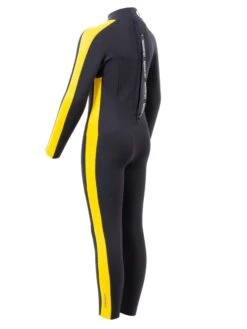 Two Bare Feet Flare 2.5mm Junior Superstretch Wetsuit (Yellow) -Dive Master Shop kids flare full yellow 4