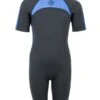Two Bare Feet Flare 2.5mm Junior Superstretch Shorty Wetsuit (Blue)