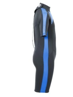 Two Bare Feet Flare 2.5mm Junior Superstretch Shorty Wetsuit (Blue) -Dive Master Shop kids flare shorty blue 7