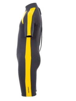 Two Bare Feet Flare 2.5mm Junior Shorty Superstretch Wetsuit (Yellow) -Dive Master Shop kids flare shorty yellow 3