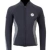 Two Bare Feet Junior Perspective Full Zip 2.5mm Wetsuit Jacket (Black/Grey) 2 Two Bare Feet Junior Perspective Full Zip 2.5mm Wetsuit Jacket (Black/Grey) -Dive Master Shop kids perspective full zip jacket black delta 1