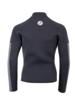 Two Bare Feet Junior Perspective Full Zip 2.5mm Wetsuit Jacket (Black/Grey) 14 Two Bare Feet Junior Perspective Full Zip 2.5mm Wetsuit Jacket (Black/Grey) -Dive Master Shop kids perspective full zip jacket black delta 5