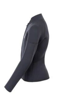 Two Bare Feet Junior Perspective Full Zip 2.5mm Wetsuit Jacket (Black) -Dive Master Shop kids perspective full zip jacket black 3