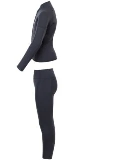 Two Bare Feet Junior Perspective Full Zip 2.5mm Wetsuit Jacket And Pants Set (Black) -Dive Master Shop kids perspective full zip jacket black vista pants 4