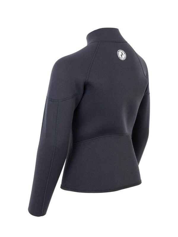 Two Bare Feet Junior Perspective Half Zip 2.5mm Wetsuit Jacket (Black) 6 Two Bare Feet Junior Perspective Half Zip 2.5mm Wetsuit Jacket (Black) - Image 4