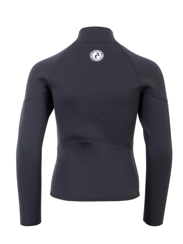 Two Bare Feet Junior Perspective Half Zip 2.5mm Wetsuit Jacket (Black) 7 Two Bare Feet Junior Perspective Half Zip 2.5mm Wetsuit Jacket (Black) - Image 5