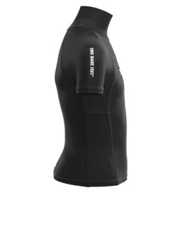 Two Bare Feet Junior "Logo" Short Sleeve Rash Vest (Black) 16 Two Bare Feet Junior "Logo" Short Sleeve Rash Vest (Black) -Dive Master Shop kids short sleeve black 7