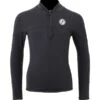 Two Bare Feet Junior Thermal Quarter Zip Watersports Fleece -Dive Master Shop kids thermal quarter zip watersports fleece black 1