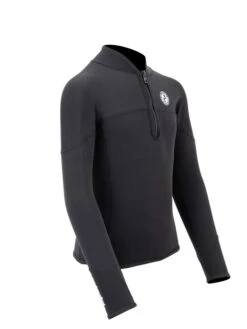 Two Bare Feet Junior Thermal Quarter Zip Watersports Fleece -Dive Master Shop kids thermal quarter zip watersports fleece black 8