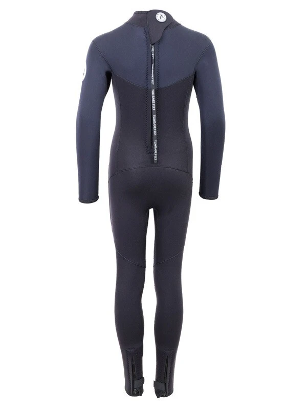 Two Bare Feet Thunderclap 4/3mm Junior Winter Wetsuit (Black) 7 Two Bare Feet Thunderclap 4/3mm Junior Winter Wetsuit (Black) - Image 5
