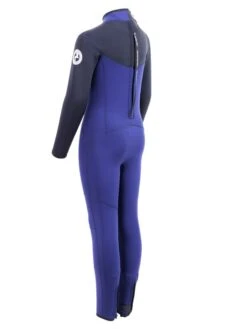 Two Bare Feet Thunderclap 5/4mm Junior Winter Wetsuit (Navy) -Dive Master Shop kids thunderclap full 4.3 wetsuit navy 4