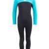 Two Bare Feet Thunderclap 2.5mm Junior Wetsuit (Aqua / Black) -Dive Master Shop kids thunderclap full wetsuit aqua 1 1