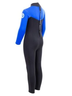 Two Bare Feet Thunderclap 2.5mm Junior Wetsuit (Blue / Black) -Dive Master Shop kids thunderclap full wetsuit blue 4