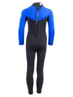 Two Bare Feet Thunderclap 2.5mm Junior Wetsuit (Blue / Black) -Dive Master Shop kids thunderclap full wetsuit blue 5