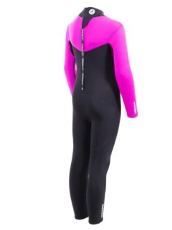 Two Bare Feet Thunderclap 2.5mm Junior Wetsuit (Pink / Black) -Dive Master Shop kids thunderclap full wetsuit pink 6