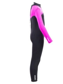 Two Bare Feet Thunderclap 2.5mm Junior Wetsuit (Pink / Black) -Dive Master Shop kids thunderclap full wetsuit pink 7