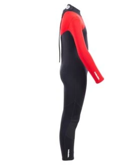 Two Bare Feet Thunderclap 2.5mm Junior Wetsuit (Red / Black) -Dive Master Shop kids thunderclap full wetsuit red 7 1