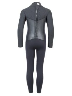 Two Bare Feet Thunderclap Pro 4/3mm Junior Winter Wetsuit (Black / Dark Grey) -Dive Master Shop kids thunderclap pro dark grey 5 9 1 1
