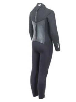 Two Bare Feet Thunderclap Pro 5/4mm Junior Winter Wetsuit (Black / Dark Grey) -Dive Master Shop kids thunderclap pro dark grey 6 9 1