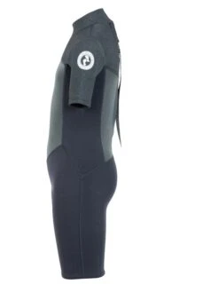 Two Bare Feet Thunderclap Pro 3/2mm Junior Shorty Wetsuit (Black/Dark Grey) 12 Two Bare Feet Thunderclap Pro 3/2mm Junior Shorty Wetsuit (Black/Dark Grey) -Dive Master Shop kids thunderclap pro shorty dark grey 3