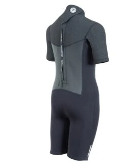 Two Bare Feet Thunderclap Pro 3/2mm Junior Shorty Wetsuit (Black/Dark Grey) 15 Two Bare Feet Thunderclap Pro 3/2mm Junior Shorty Wetsuit (Black/Dark Grey) -Dive Master Shop kids thunderclap pro shorty dark grey 6