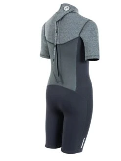 Two Bare Feet Thunderclap Pro 3/2mm Junior Shorty Wetsuit (Black/Delta Grey) -Dive Master Shop kids thunderclap pro shorty delta 6