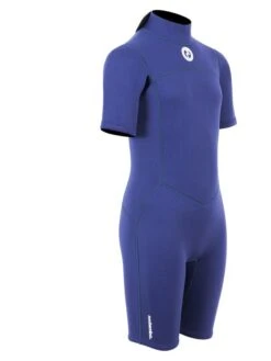 Two Bare Feet Thunderclap 2.5mm Junior Shorty Wetsuit (Navy) -Dive Master Shop kids thunderclap shorty navy 8