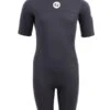 Two Bare Feet Thunderclap 2.5mm Junior Shorty Wetsuit (Black) -Dive Master Shop kids thunderclap shorty wetsuit black 1 1