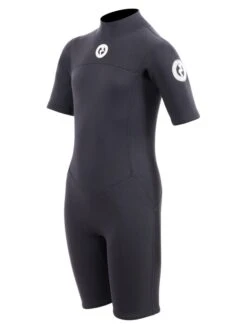 Two Bare Feet Thunderclap 2.5mm Junior Shorty Wetsuit (Black) 11 Two Bare Feet Thunderclap 2.5mm Junior Shorty Wetsuit (Black) -Dive Master Shop kids thunderclap shorty wetsuit black 2 1