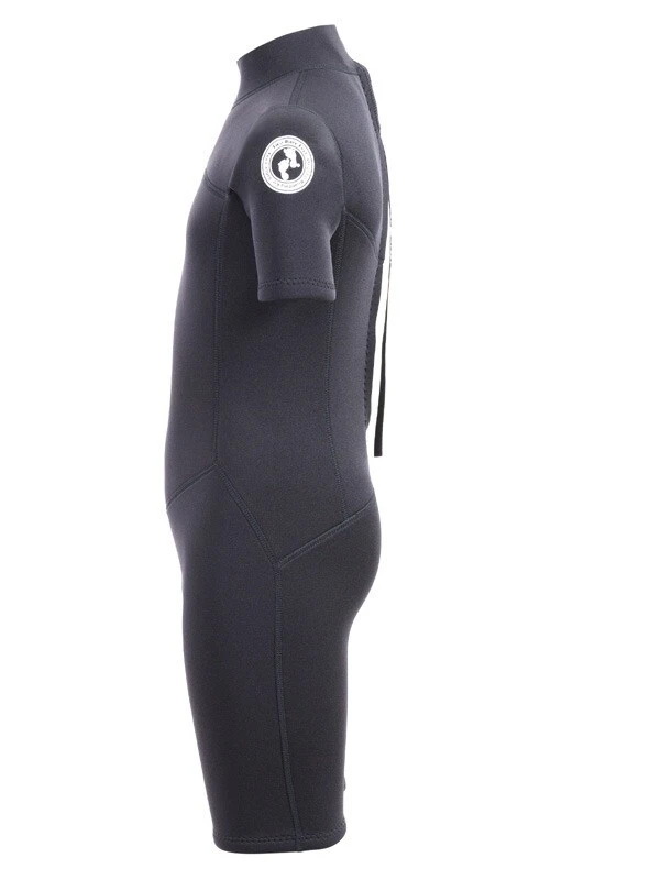 Two Bare Feet Thunderclap 2.5mm Junior Shorty Wetsuit (Black) 5 Two Bare Feet Thunderclap 2.5mm Junior Shorty Wetsuit (Black) - Image 3