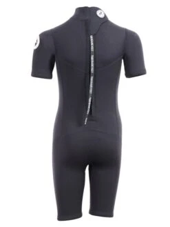 Two Bare Feet Thunderclap 2.5mm Junior Shorty Wetsuit (Black) 14 Two Bare Feet Thunderclap 2.5mm Junior Shorty Wetsuit (Black) -Dive Master Shop kids thunderclap shorty wetsuit black 5