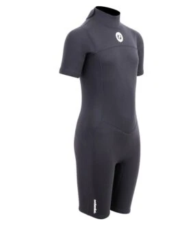 Two Bare Feet Thunderclap 2.5mm Junior Shorty Wetsuit (Black) 17 Two Bare Feet Thunderclap 2.5mm Junior Shorty Wetsuit (Black) -Dive Master Shop kids thunderclap shorty wetsuit black 8