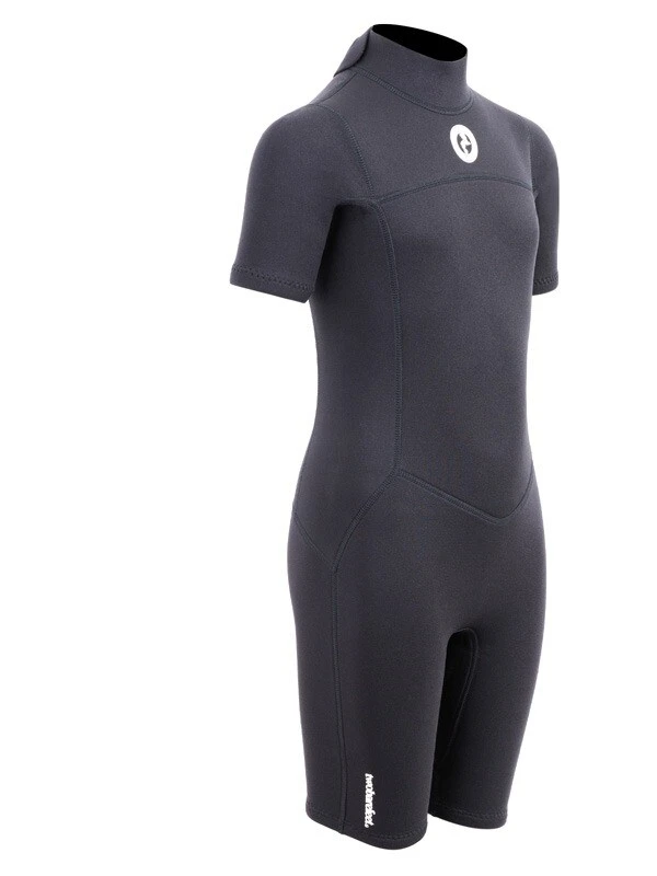 Two Bare Feet Thunderclap 2.5mm Junior Shorty Wetsuit (Black) 10 Two Bare Feet Thunderclap 2.5mm Junior Shorty Wetsuit (Black) - Image 8