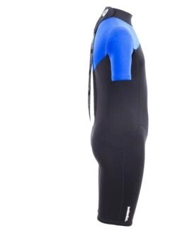Two Bare Feet Thunderclap 2.5mm Junior Shorty Wetsuit (Blue / Black) -Dive Master Shop kids thunderclap shorty wetsuit blue 7