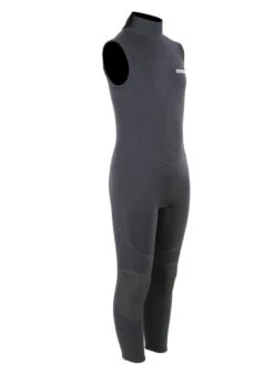 Two Bare Feet Thunderclap 2.5mm Junior Sleeveless Wetsuit (Black) -Dive Master Shop kids thunderclap sleeveless full leg black 8 1