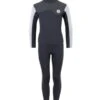 Two Bare Feet Junior Aspect Fleece Lined Zipless Thermal 2.5mm Superstretch Wetsuit Top & Pants Set (Black/Grey/Grey) 2 Two Bare Feet Junior Aspect Fleece Lined Zipless Thermal 2.5mm Superstretch Wetsuit Top & Pants Set (Black/Grey/Grey) -Dive Master Shop ky41ji 2 1