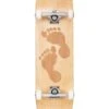 Two Bare Feet 8.5" Laser Logo Canadian Maple Complete Skateboard