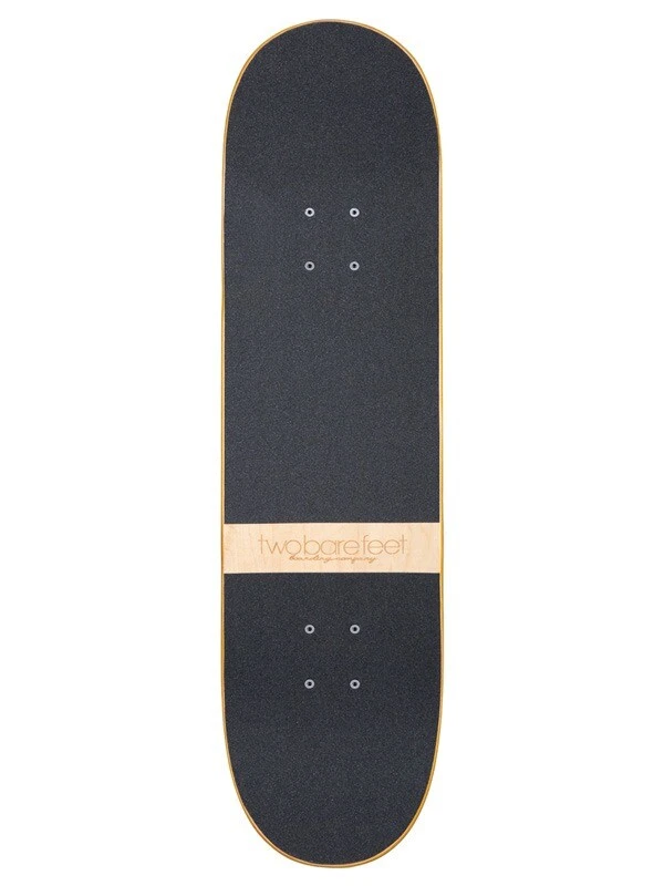 Two Bare Feet 8.5" Laser Logo Canadian Maple Complete Skateboard 4 Two Bare Feet 8.5" Laser Logo Canadian Maple Complete Skateboard - Image 2