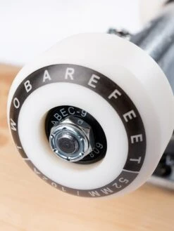 Two Bare Feet 8" Laser Logo Canadian Maple Complete Skateboard -Dive Master Shop laser logo skateboard 8 5