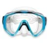Two Bare Feet Adult Silicone Mask Set 2 XL (Aqua) -Dive Master Shop m144s aqua