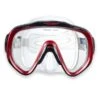 Two Bare Feet Adult Silicone Mask Set 2 XL (Red) -Dive Master Shop m144s red